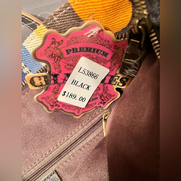 Charmés Los Angeles Striped Multicolor Tote Bag - Picture 7 of 7